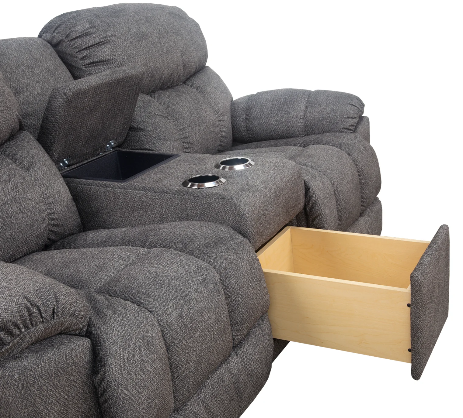 Aaron Power Console Loveseat with Power Headrests - Image 7