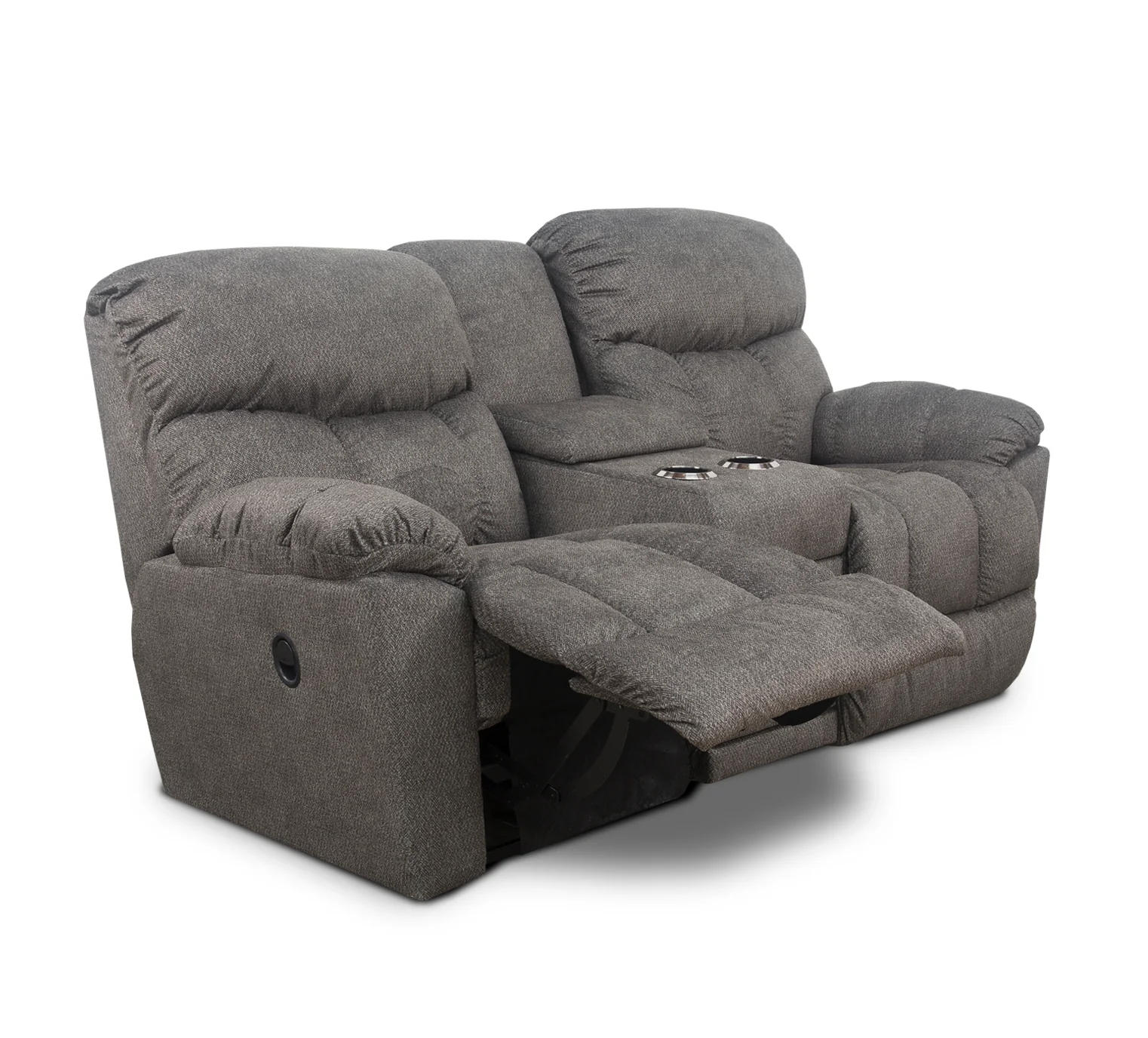 Aaron Reclining Console Loveseat - Image 3