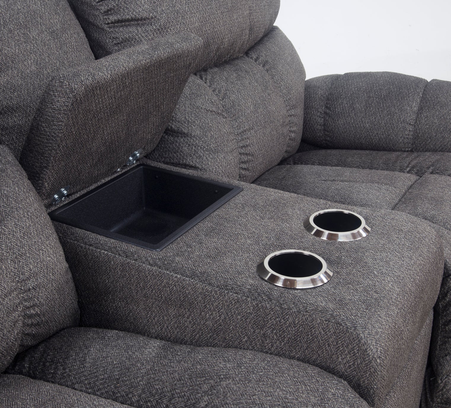 Aaron Reclining Console Loveseat - Image 4