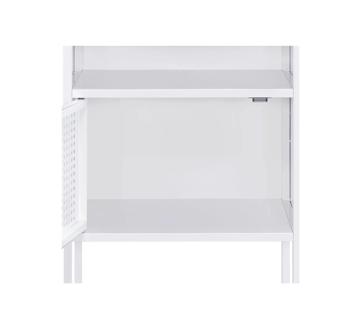 Ember White Nightstand with USB - Image 5