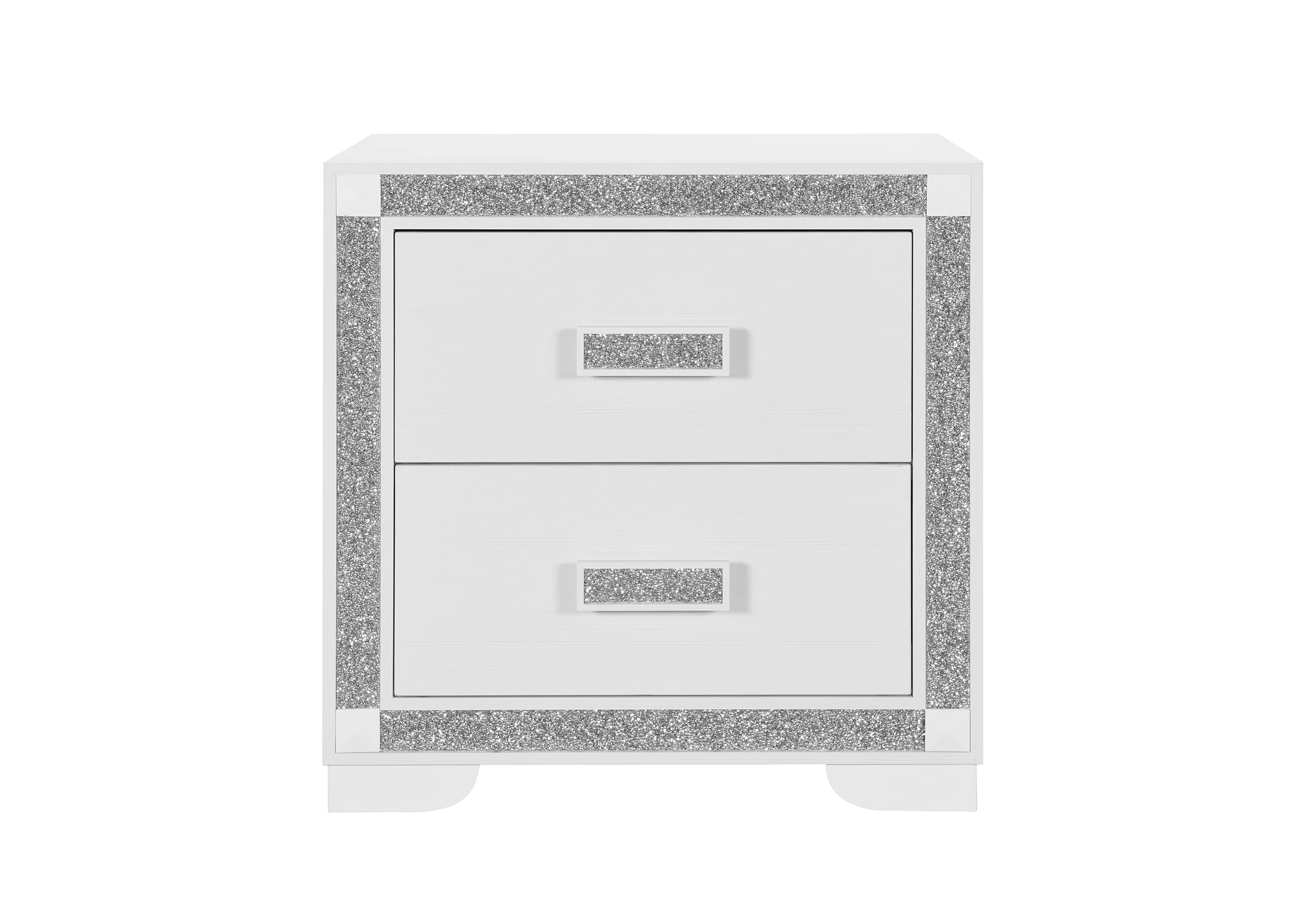 Fergie White Nightstand with Cooler - Image 3