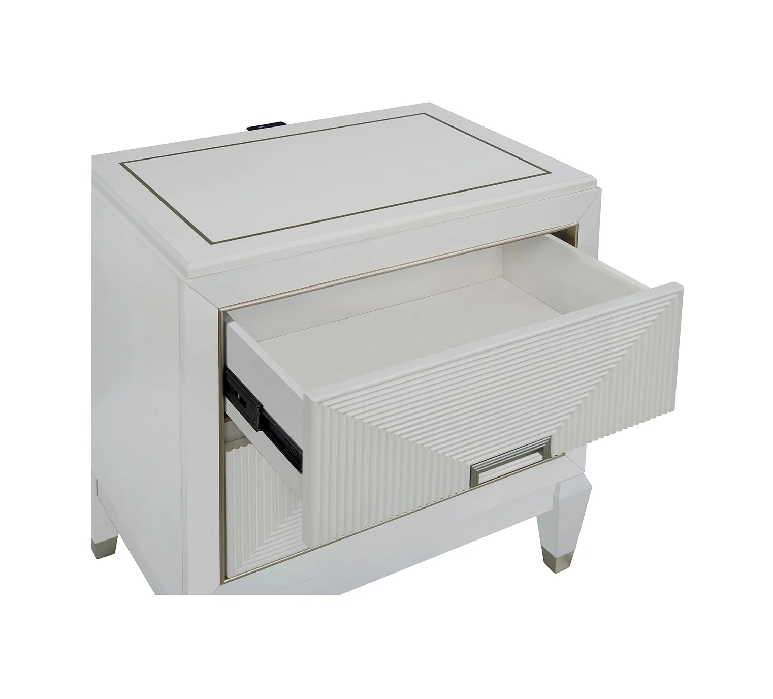 Gallia 2 Drawer Nightstand - Image 4