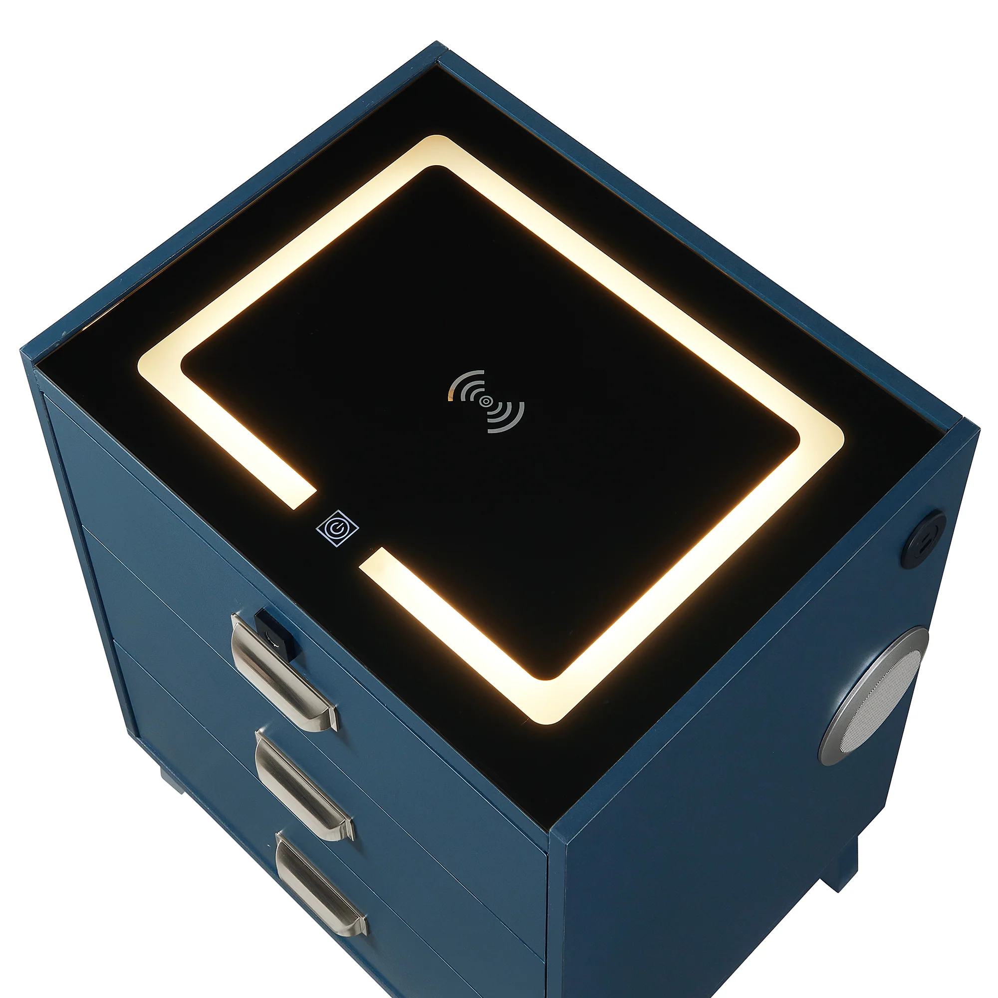 Rio Blue Electronic Nightstand - Image 3