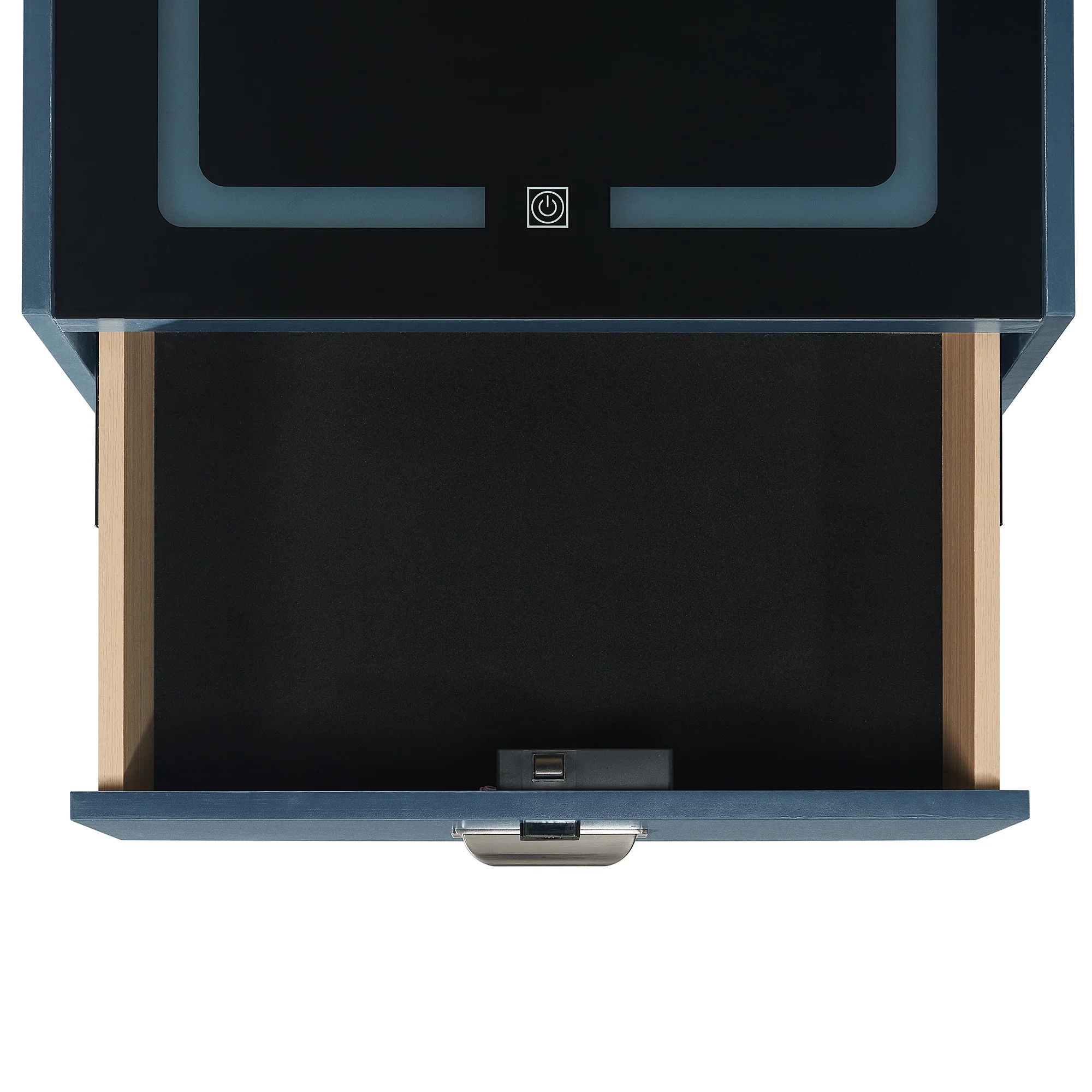 Rio Blue Electronic Nightstand - Image 5