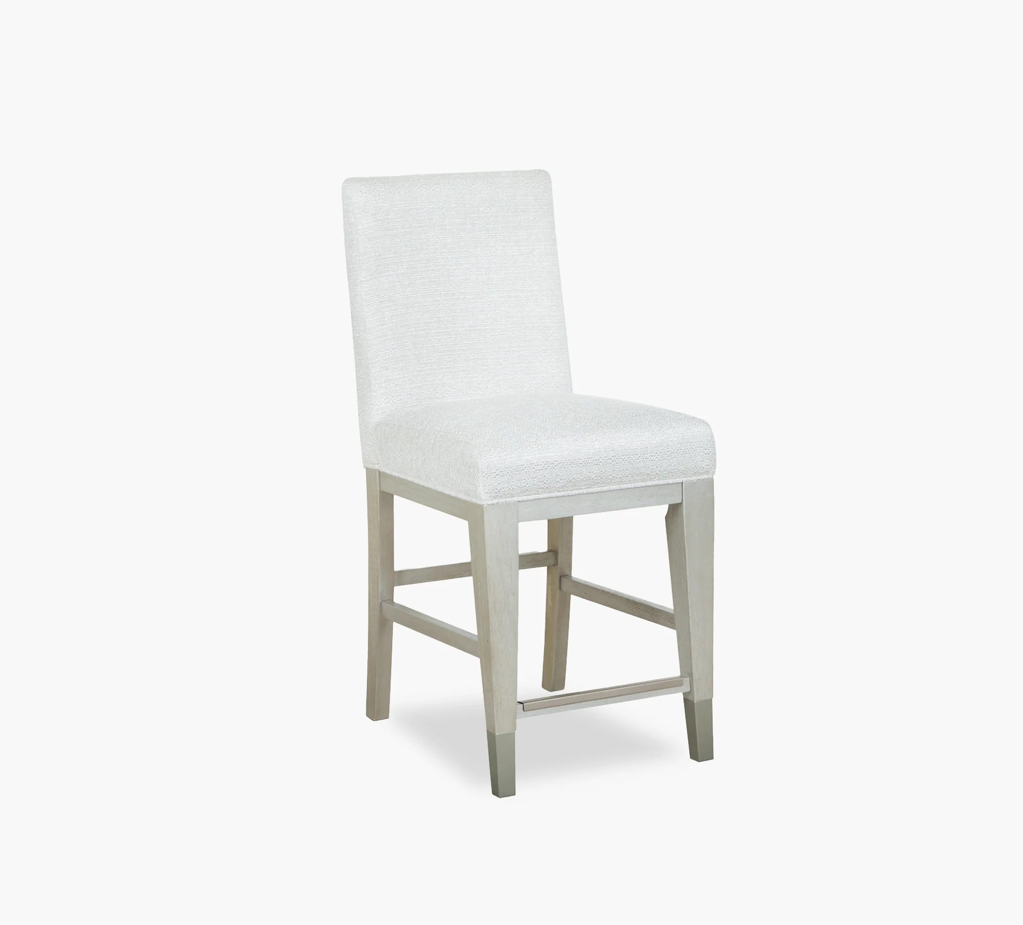 Ryker Champagne 7 Piece Rectangular Dining Set with 6 Side Chairs - Image 3