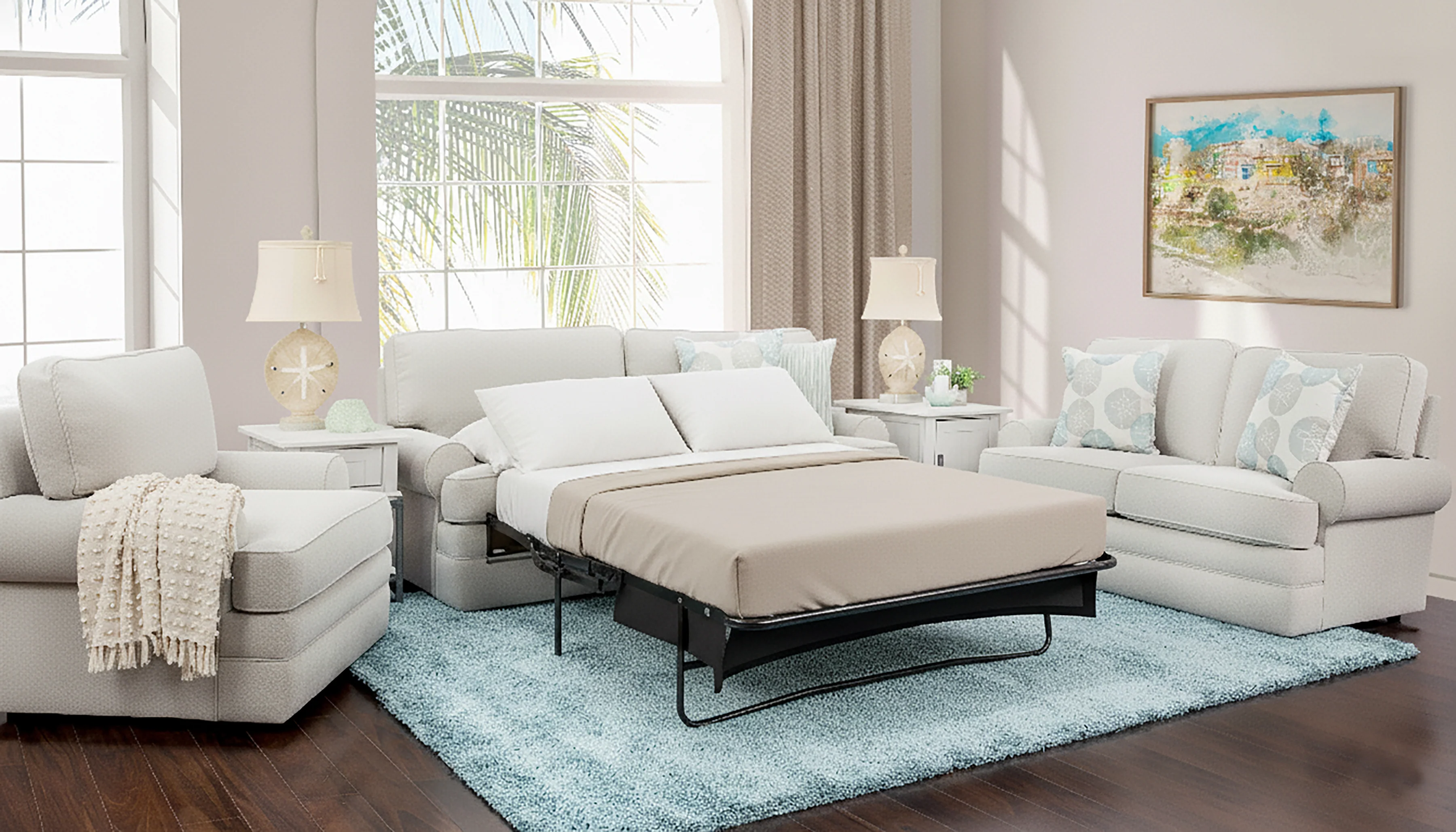 Sand Dollar Queen Sleeper Frame - Image 4